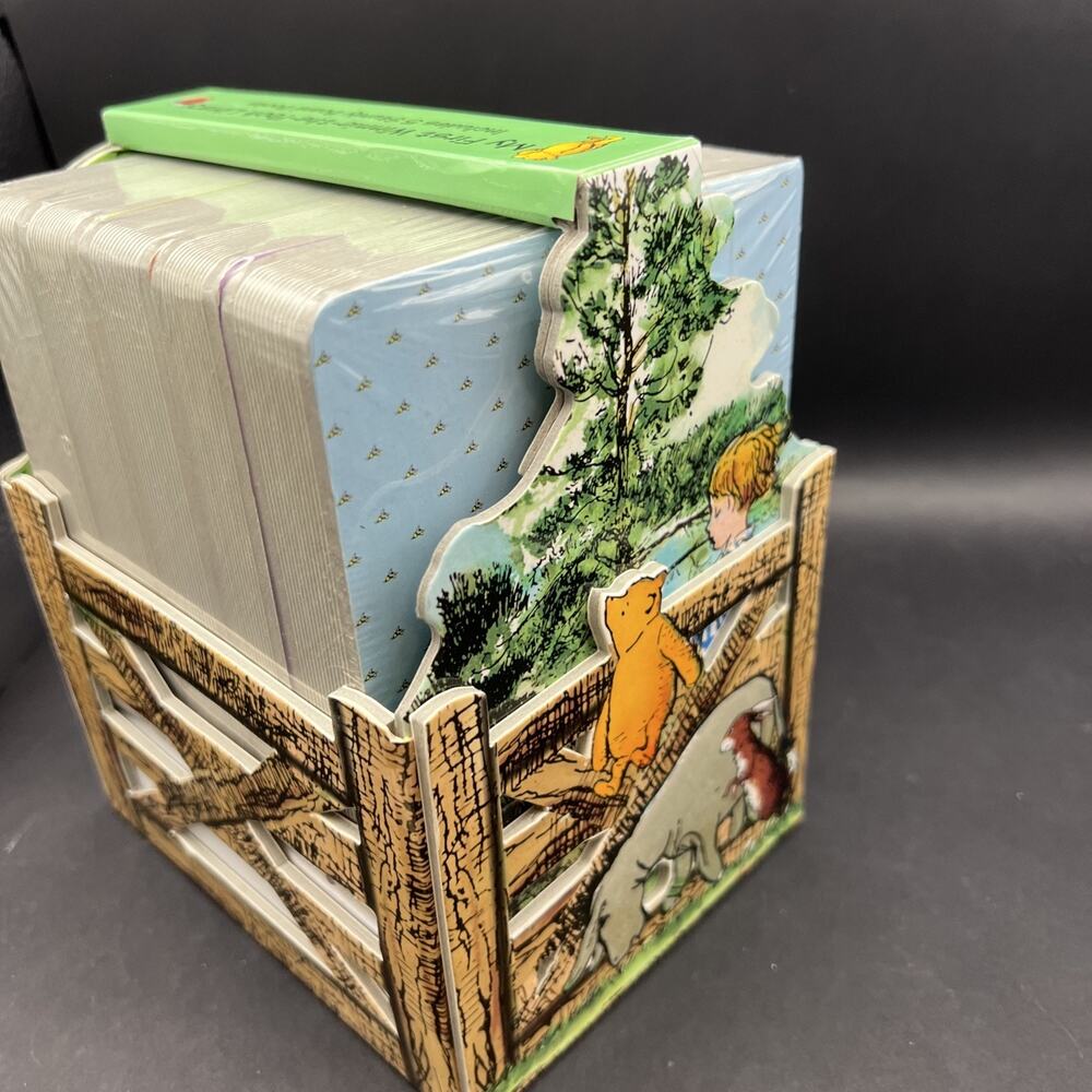 My First Winnie the Pooh Library Box 5 Board Books w/Fence Case NEW SEALED 2007 - Picture 7 of 8